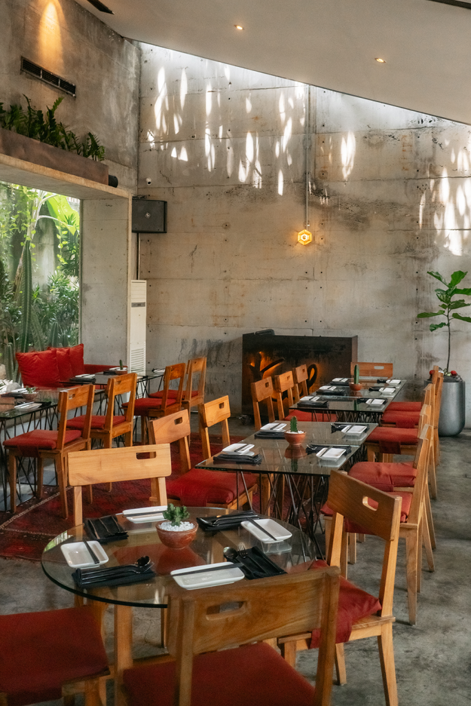 The Interior of Kilo Kitchen Bali