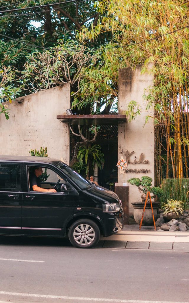 Kilo Kitchen Bali's Parking Car 1