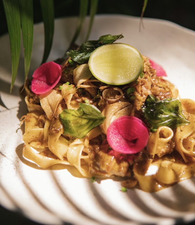Beef Ragout Rendang Pasta