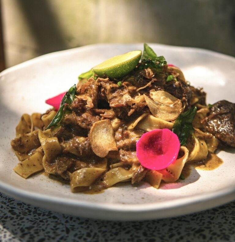 Beef Cheek Rendang Pasta