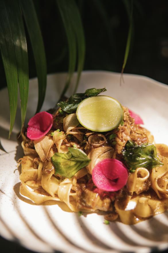 Beef Ragout Rendang Pasta