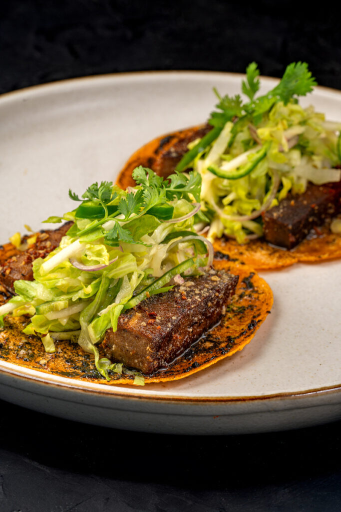 Beef Tongue Tacos