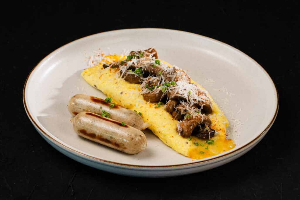 Loaded Cheese Omelette
