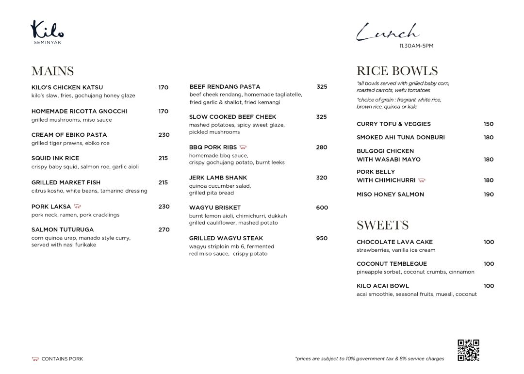 Kilo Lunch Menu EN 2