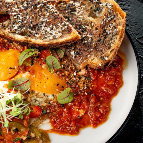 SHAKSHUKA EGGS